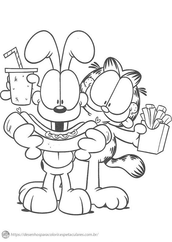 Garfield e Odie