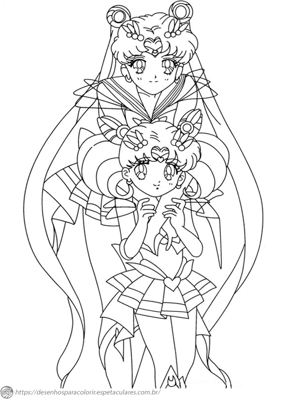 Sailor Moon Serena e Rini